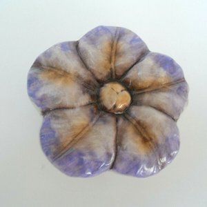 Floating Ceramic Flower for Garden Ponds from Transpac - Morning Star